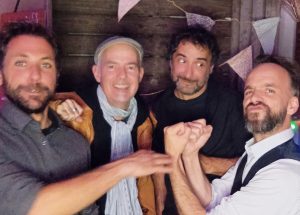 Backstage Jonathan Xav Franck Julien