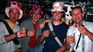 Xav, Jean Phi, Jean, David
Après concert 2005